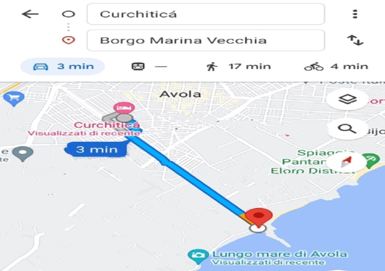 Curchitica Villa Avola Eksteriør bilde